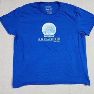 Edward Scissorhands Shirt Mens 3XL Blue Loot Wear Exclusive Graphic Tee